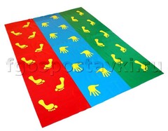 Коврик координационный "Мы идем-3" (2х слойная кожа) - fgospostavki.ru - Югорск