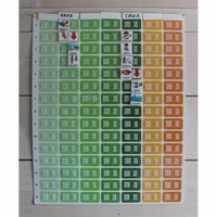 Панель для визуального расписания с цветными ячейками - fgospostavki.ru - Югорск