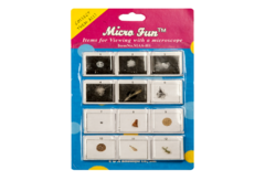 Набор микропрепаратов для стереомикроскопа №13 «Соль, кирпич, лист дерева и пр.» - fgospostavki.ru - Югорск