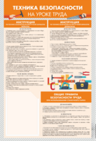 Стенд-уголок "Техника безопасности на уроках труда" - fgospostavki.ru - Югорск