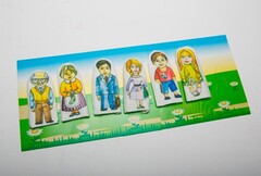 Набор пальчиковых кукол "Семья" - fgospostavki.ru - Югорск