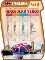 Стенд "Таблица неправильных глаголов, часть 3" - fgospostavki.ru - Югорск