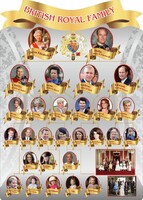 Стенд резной "Британская королевская семья" - fgospostavki.ru - Югорск