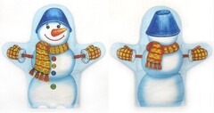Кукла-рукавичка "Снеговик" - fgospostavki.ru - Югорск