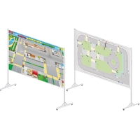 Магнитный стенд двусторонний "Азбука дорожного движения ПДД" - fgospostavki.ru - Югорск