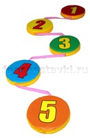 Дорожка "Змейка-шагайка-геометрическая" с цифрами - fgospostavki.ru - Югорск