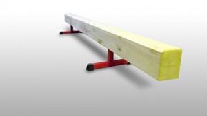 Бревно гимнастическое напольное на металлических опорах (3м) - fgospostavki.ru - Югорск