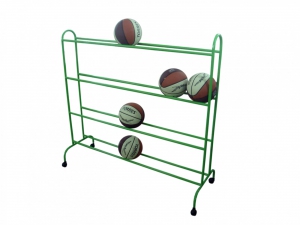 Стеллаж для хранения мячей на колесах - fgospostavki.ru - Югорск