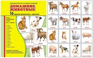 Демонстрационные карточки "Домашние животные" - fgospostavki.ru - Югорск