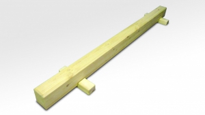 Бревно гимнастическое напольное (2 метра, без опор) - fgospostavki.ru - Югорск