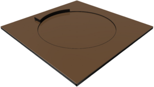 Обруч с сегментом для толкания ядра - fgospostavki.ru - Югорск