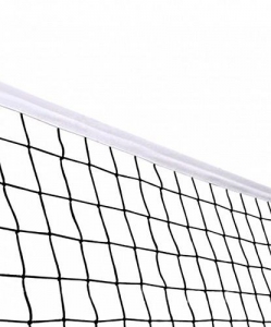 Сетка волейбольная (нить 4 миллиметра, 1*9,5 метра) - fgospostavki.ru - Югорск