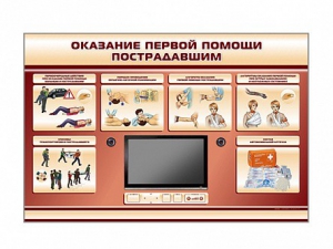 Многофункциональный интерактивный стенд-тренажер "Оказание первой помощи пострадавшим" для учащихся общеобразовательных учреждений - fgospostavki.ru - Югорск