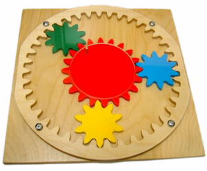 Тактильно-развивающая панель “Планетарный механизм” - fgospostavki.ru - Югорск