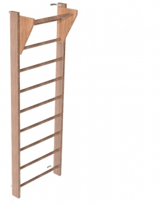 Стенка гимнастическая шведская с турником премиум (800х2400 миллиметров) - fgospostavki.ru - Югорск