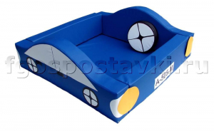 Сухой бассейн "Автомобиль" с аппликациями - fgospostavki.ru - Югорск