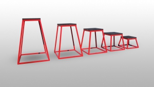 Набор прыжковых тумб (5 штук) - fgospostavki.ru - Югорск