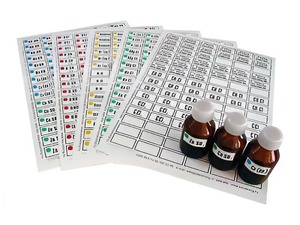 Набор этикеток самоклеющихся (лабораторный) - fgospostavki.ru - Югорск