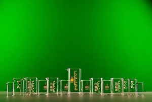 Комплект стаканов химических стеклянных (15 штук) - fgospostavki.ru - Югорск