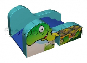 Горка "Черепаха" для сухого бассейна - fgospostavki.ru - Югорск