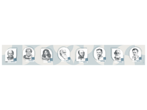 Стенд-лента "Выдающиеся ученые-биологи" - fgospostavki.ru - Югорск