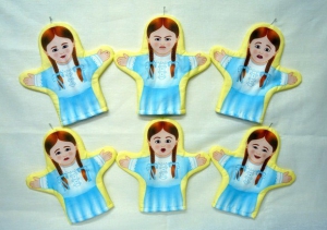 Набор рукавичек "Эмоции (девочки)" 6 штук - fgospostavki.ru - Югорск