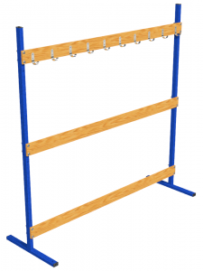 Стеллаж для лыж на 10 пар лыж - fgospostavki.ru - Югорск