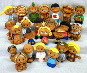 Набор глиняных человечков для сказкотерапии и песочной терапии - fgospostavki.ru - Югорск