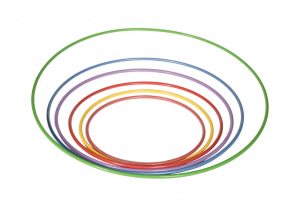 Обруч гимнастический окрашенный (1000 миллиметров, 400 грамм) - fgospostavki.ru - Югорск