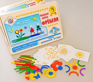 Игровой набор Фребеля "Узоры. Дымковская игрушка" (серия "Красота вокруг нас") - fgospostavki.ru - Югорск
