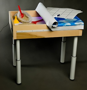 Игровой набор для экспериментов с песком "Песочница" (напольный, бук) - fgospostavki.ru - Югорск