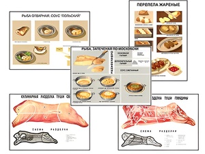 Плакаты ПРОФТЕХ "Кулинарные рецепты" (17 пл, винил, 70х100) - fgospostavki.ru - Югорск