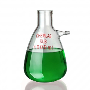 Колба Бунзена 1000 мл. с тубусом  - fgospostavki.ru - Югорск