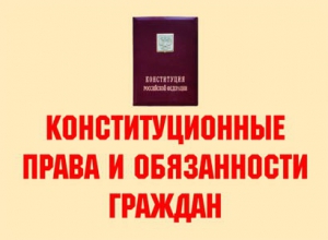 Комплект плакатов "Конституционные права и обязанности граждан" - fgospostavki.ru - Югорск