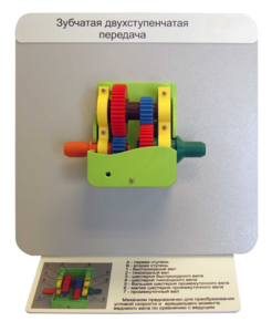 Демонстрационная модель "Зубчатая двухступенчатая передача"  - fgospostavki.ru - Югорск