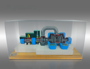 Наглядный макет "Разрез паровой турбины ТЭЦ" - fgospostavki.ru - Югорск