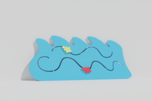 Бизиборд «Морская волна» - fgospostavki.ru - Югорск