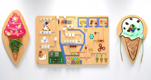 Комплект бизибордов «Фабрика мороженого» - fgospostavki.ru - Югорск