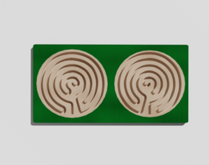 Межполушарная доска №10 зеленая - fgospostavki.ru - Югорск