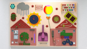 Бизиборд «Бытовые предметы» - fgospostavki.ru - Югорск