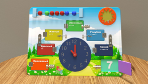 Настенная панель «Изучение цифр и цветов» - fgospostavki.ru - Югорск