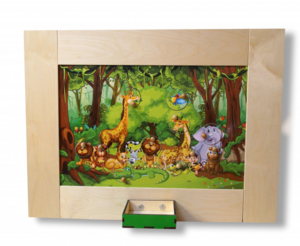 Тактильно-развивающая панель «Мир зверей» - fgospostavki.ru - Югорск