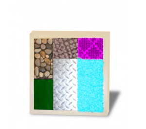 Тактильно-развивающая панель с разными текстурами - fgospostavki.ru - Югорск