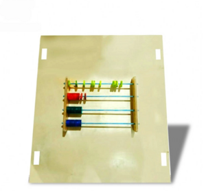 Тактильно-развивающая панель «Цветные счеты» - fgospostavki.ru - Югорск