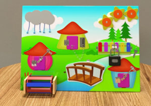 Тематическая настенная панель «Кто где живет» - fgospostavki.ru - Югорск