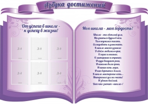 Стенд "Азбука достижений" (резной стенд из 3-х частей) - fgospostavki.ru - Югорск