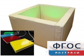 Сухой бассейн интерактивный с клавишами управления (150х150х66 сантиметров) - fgospostavki.ru - Югорск