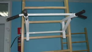 Тренажер турник-брусья навесной на шведскую стенку 1000х600х300 мм - fgospostavki.ru - Югорск