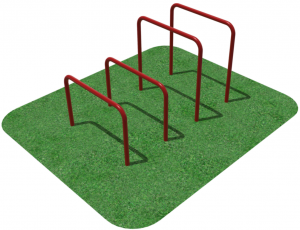 Упоры для отжимания цельносварные, разноуровневые  - fgospostavki.ru - Югорск