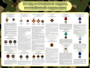 Стенд "Государственные ордена РФ" - fgospostavki.ru - Югорск